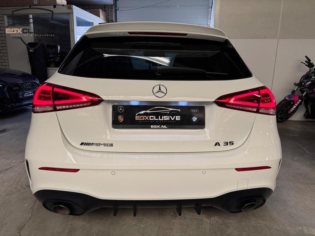 Mercedes-Benz A-klasse AMG 35 4MATIC Advantage PANO|BURMESTE, Gebruikt, 4 cilinders, 2000 kg, Wit