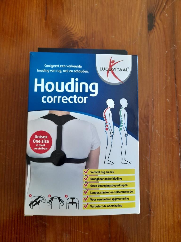 Houding corrector - Lucovitaal, Sport en Fitness, Gezondheidsproducten en Wellness, Ophalen, Zo goed als nieuw, Overige typen