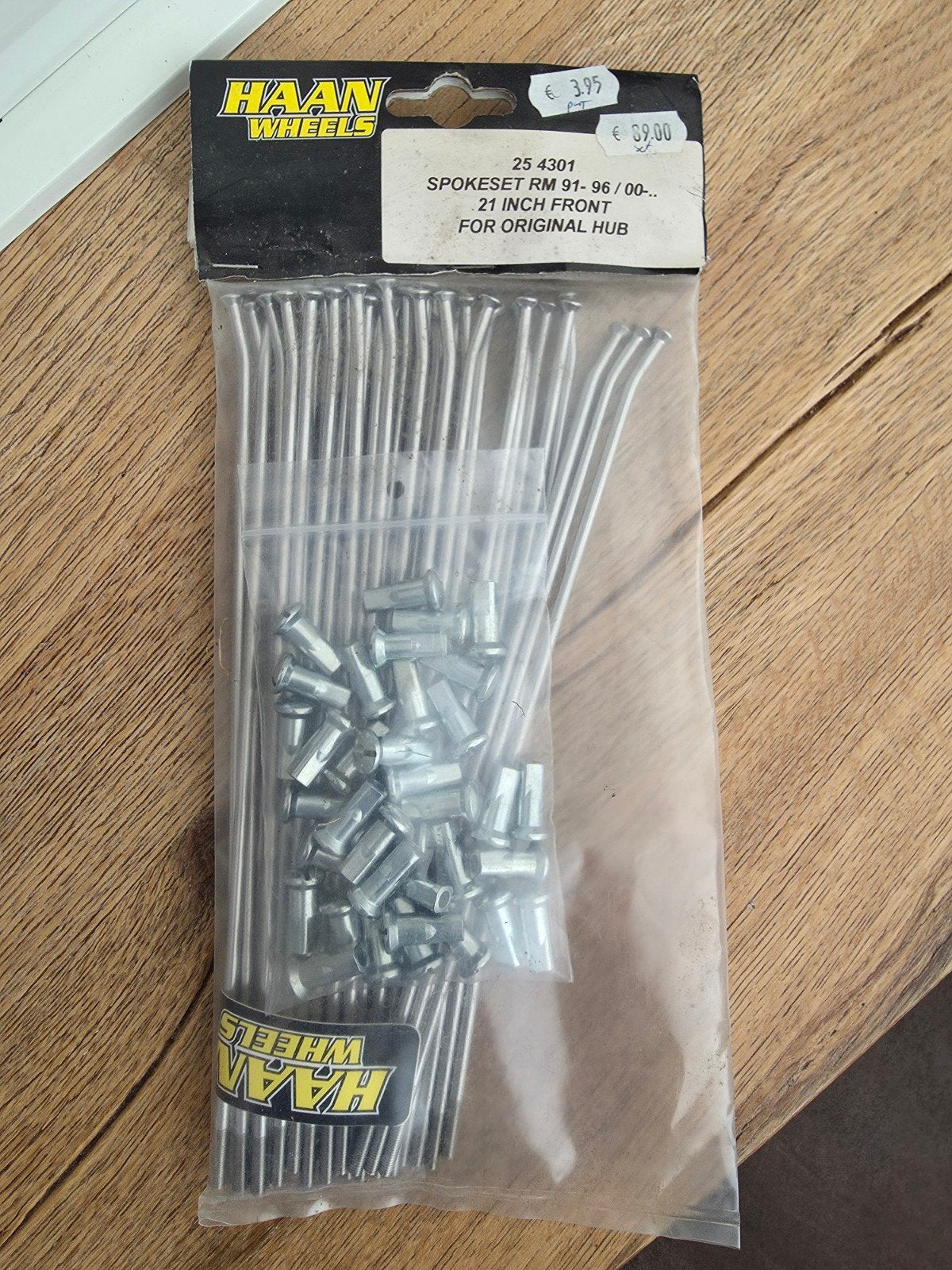 Haan Wheels Spakenset Suzuki RM 125 250 1991-2000, Motoren, Ophalen of Verzenden, Haan Wheels, Onbekend, Onbekend