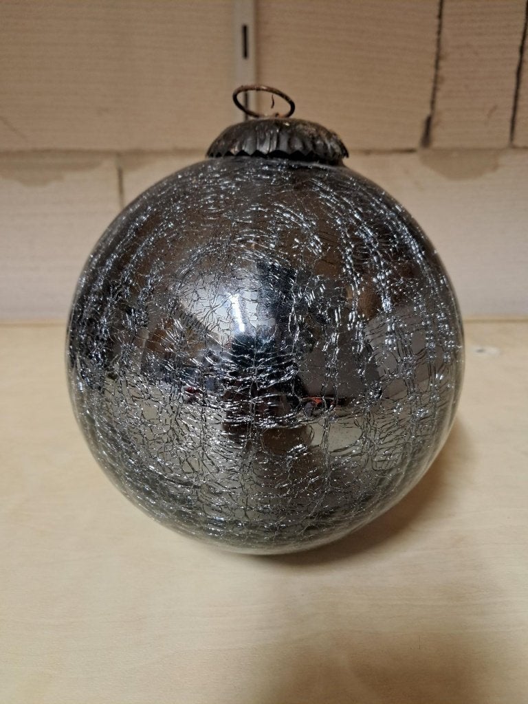 grote kerstballen decoratie doorsnee 16 cm ( Zilver, Ophalen of Verzenden, Nieuw