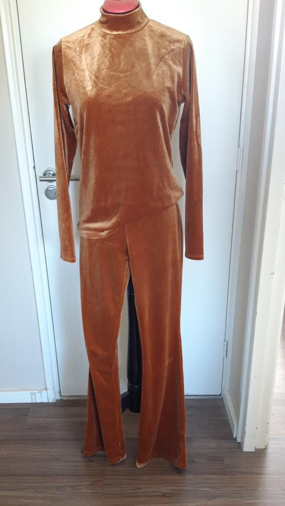 Costes Fluwelen Broekbak Shirt & Flair Broek Maat M, Kleding | Dames, Maat 38/40 (M), Bruin, Ophalen of Verzenden, Costes