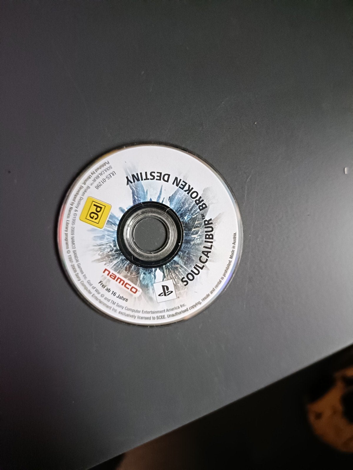 Soulcalibur Broken Destiny PSP (geen doosje), Spelcomputers en Games, Gebruikt, Vechten, 2 spelers, Ophalen of Verzenden