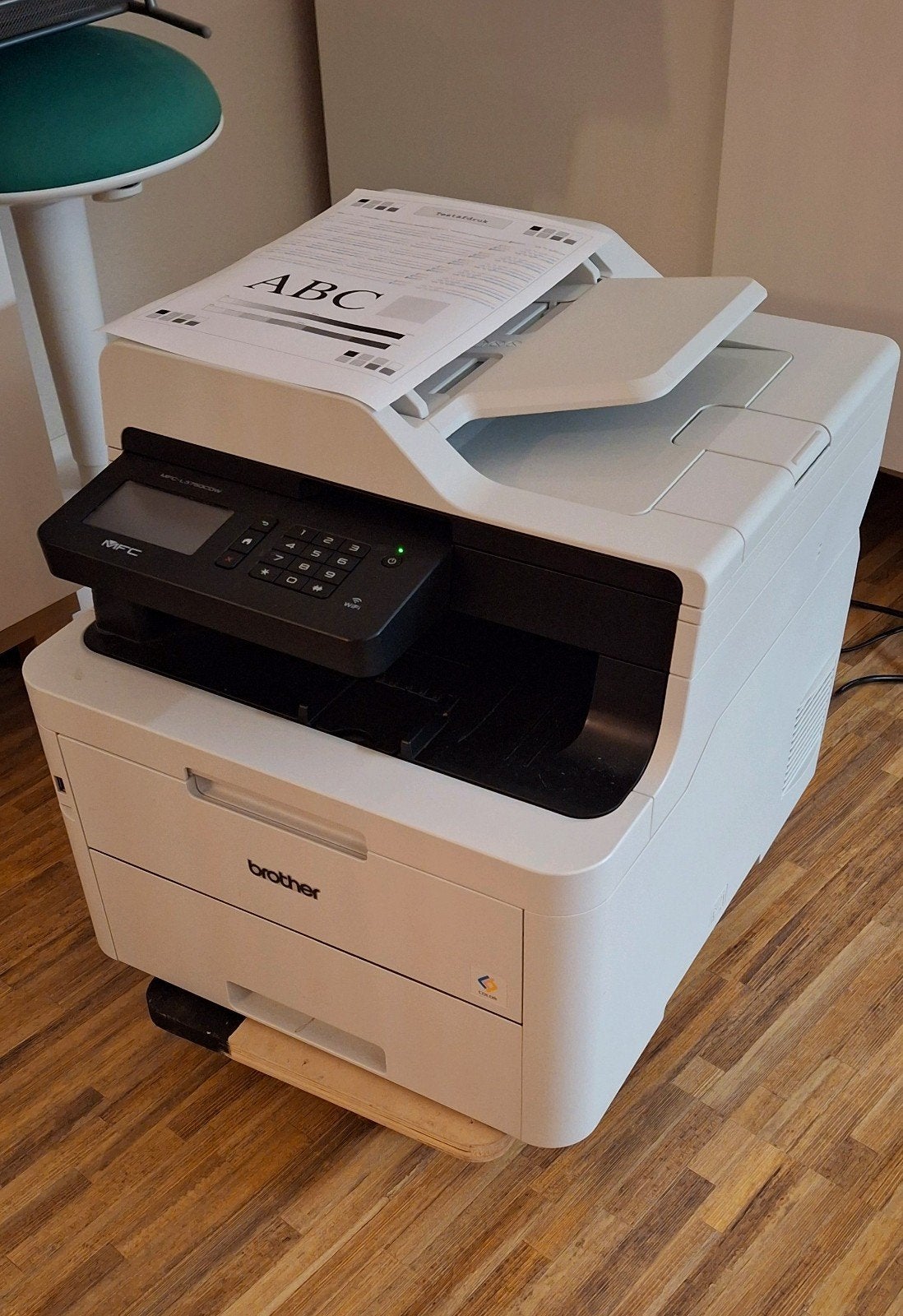 Brother kleurenlaserprinter MFC-L3750CDW, Ophalen, All-in-one, Draadloos, Zo goed als nieuw