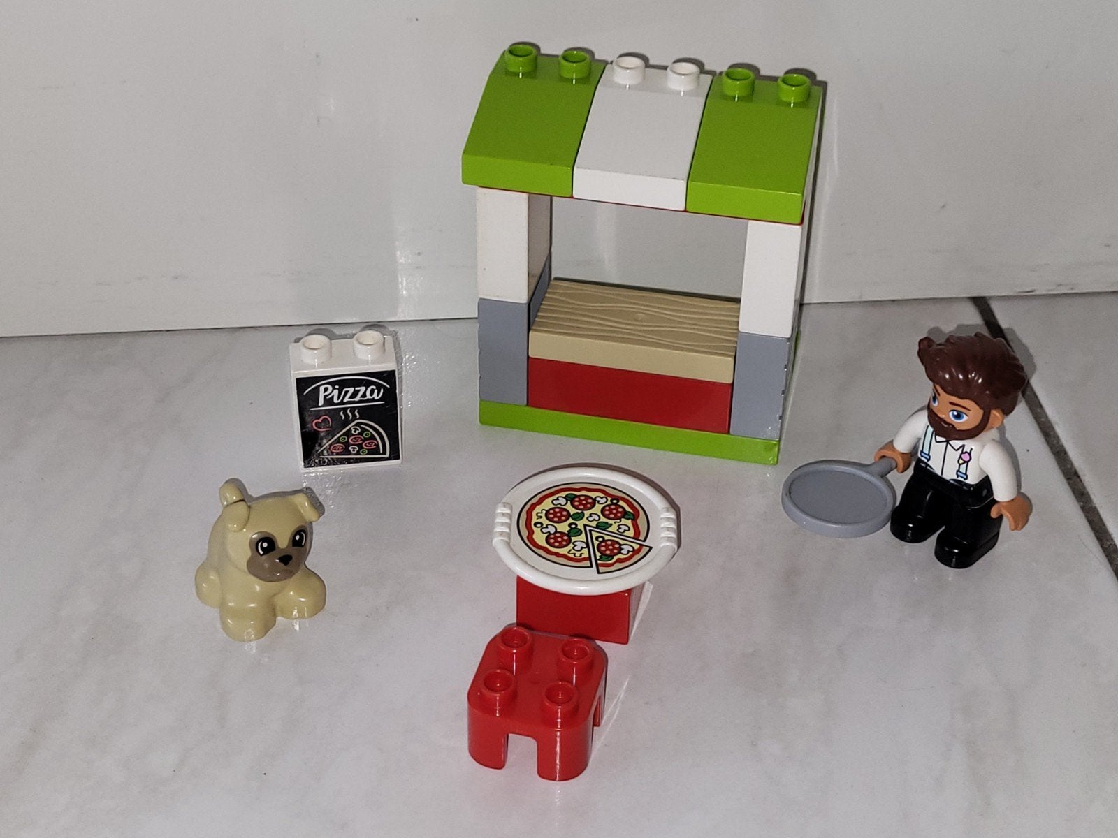 Duplo pizzakraam