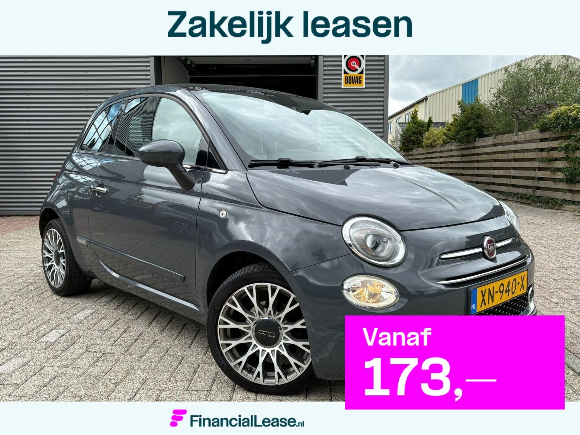 Fiat 500 0.9 TwinAir Turbo Collezione PANO,NIEUWE-APK,GARANT, Voorwielaandrijving, Automatische klimaatregeling, Stof, 905 kg