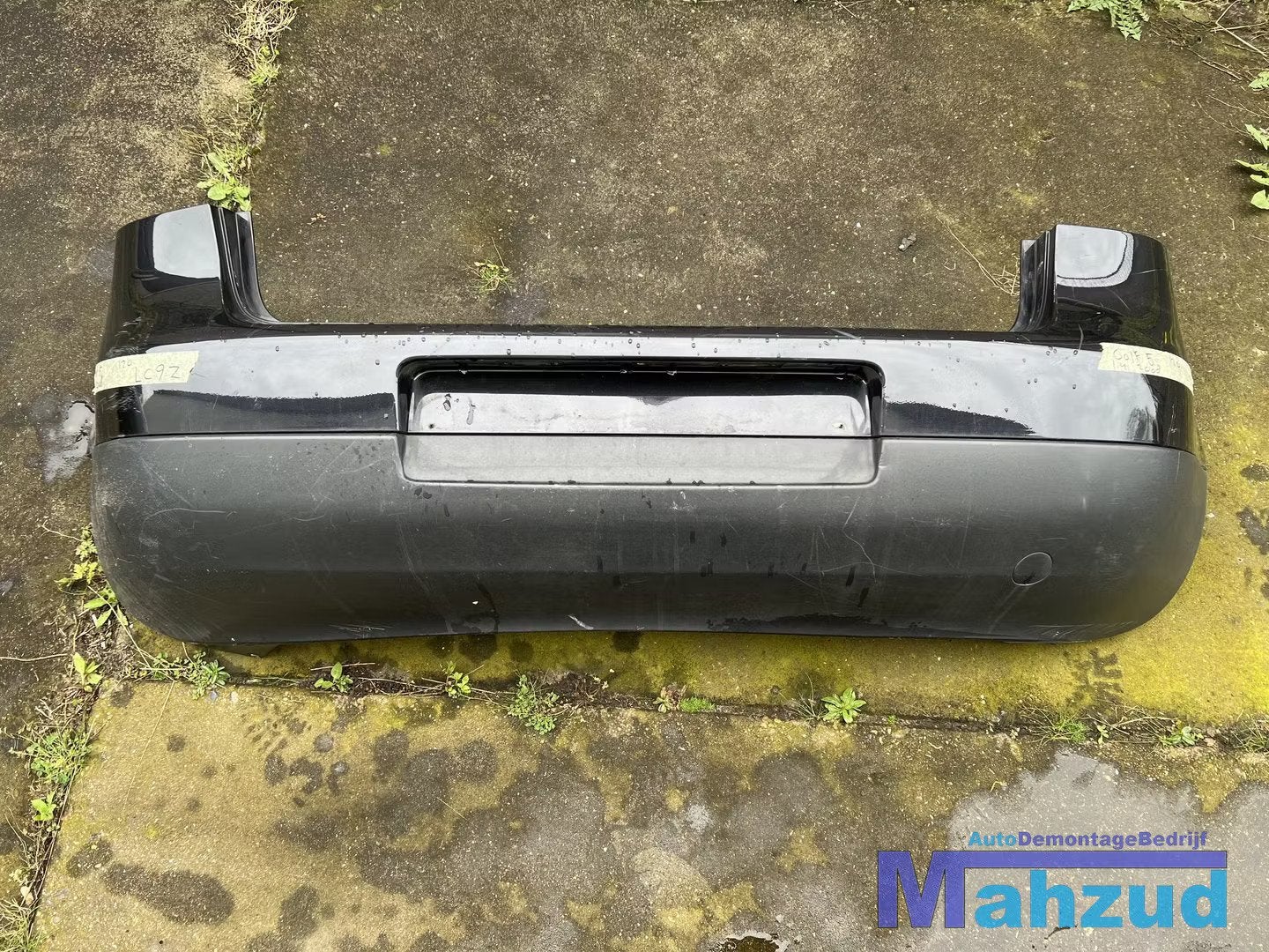 VW GOLF 5 Zwart LC9Z Achterbumper 2003-2009, Gebruikt, Volkswagen, Volkswagen AG, Achter