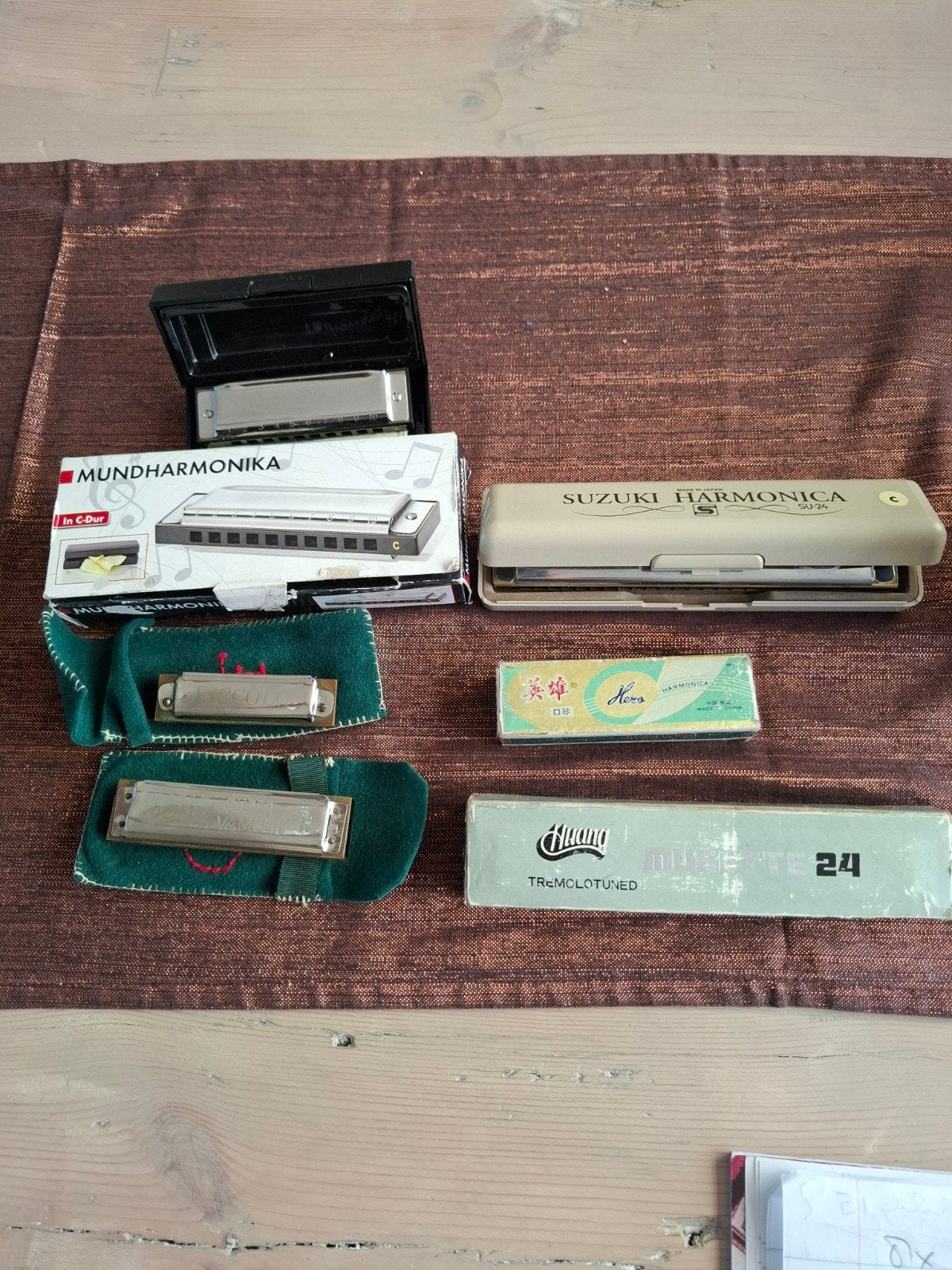 Harmonica 6 stuks, Ophalen of Verzenden, Overige typen