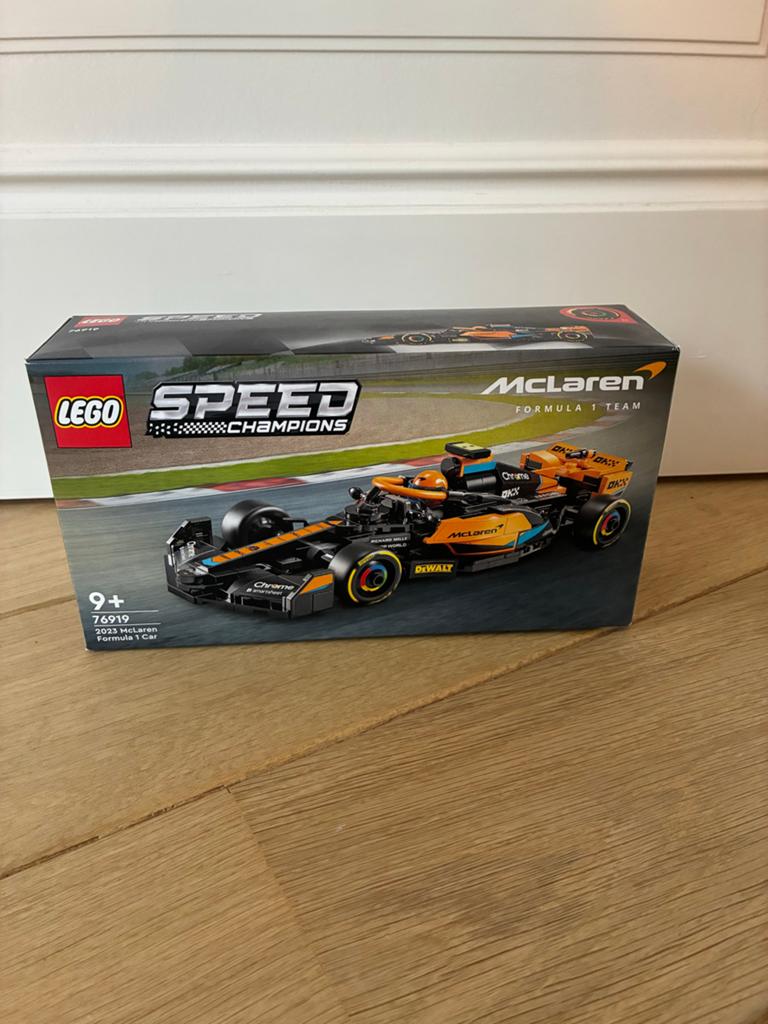 LEGO 76919 Speed Champions McLaren Formule 1 Racewagen, Lego, Nieuw, Complete set, Speed Champions