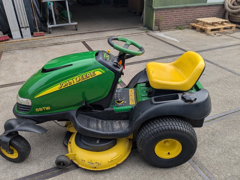 John Deere SST16 zitmaaier gebruikt, Gebruikt, Ophalen, John Deere, Mulchfunctie