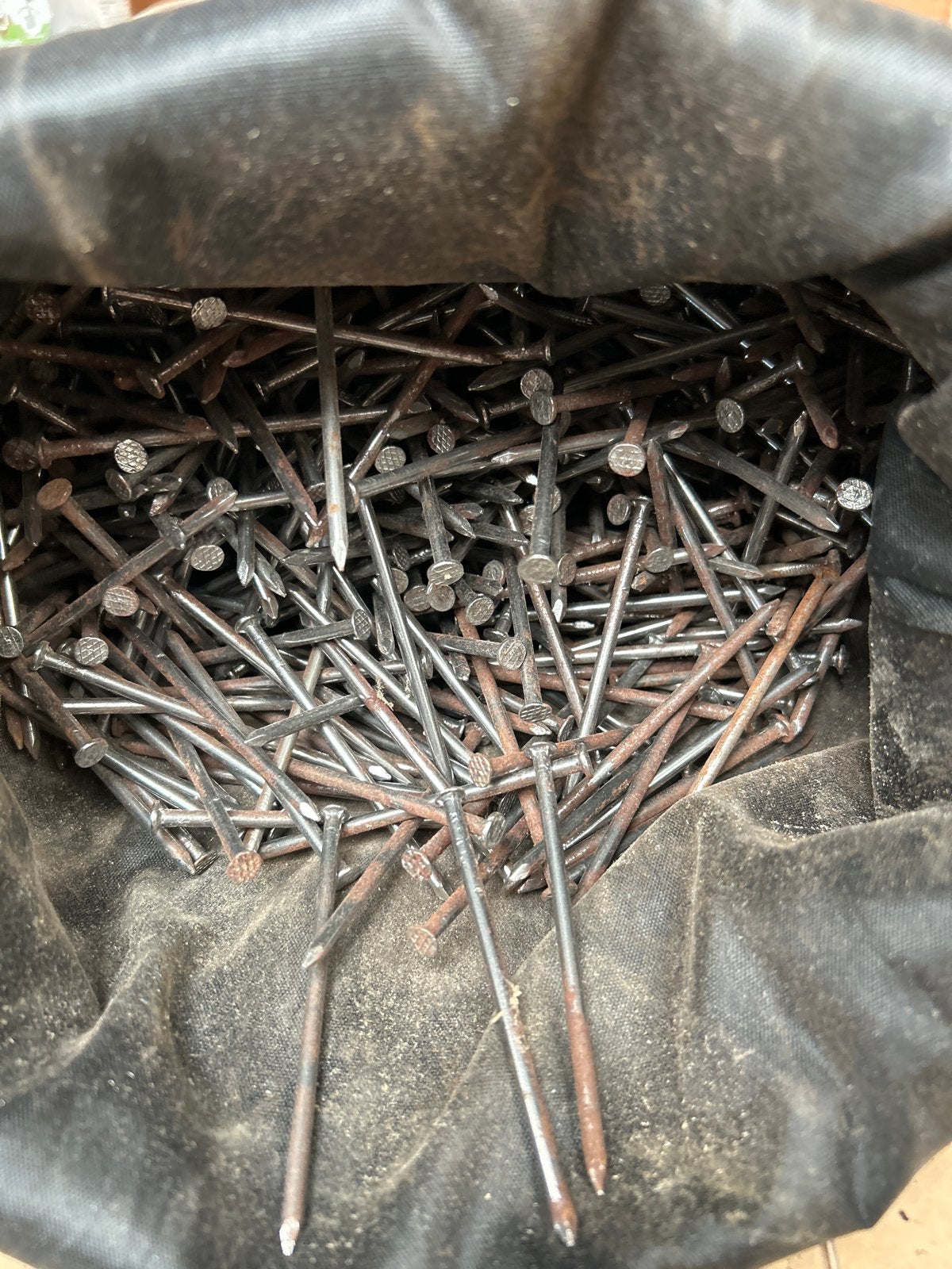 Grote partij gebruikte spijkers, Ophalen of Verzenden, Gebruikt, 50 tot 100 mm, Spijkers