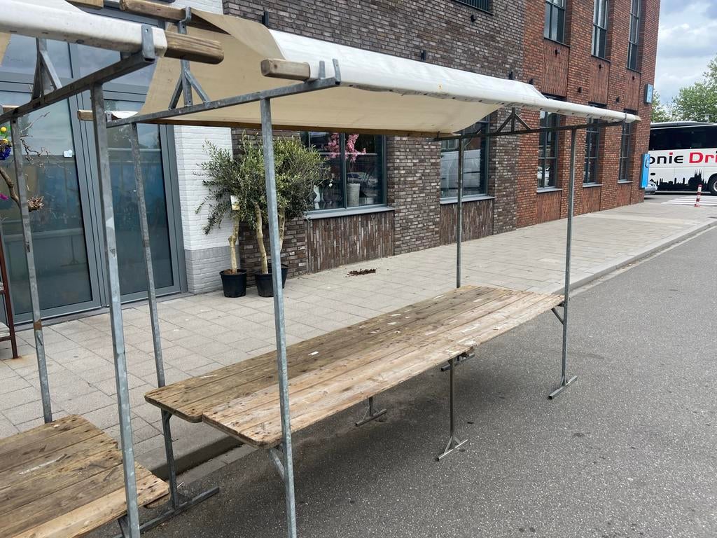 Kraam te huur, Ophalen of Verzenden, Zo goed als nieuw, 5 tot 8 meter