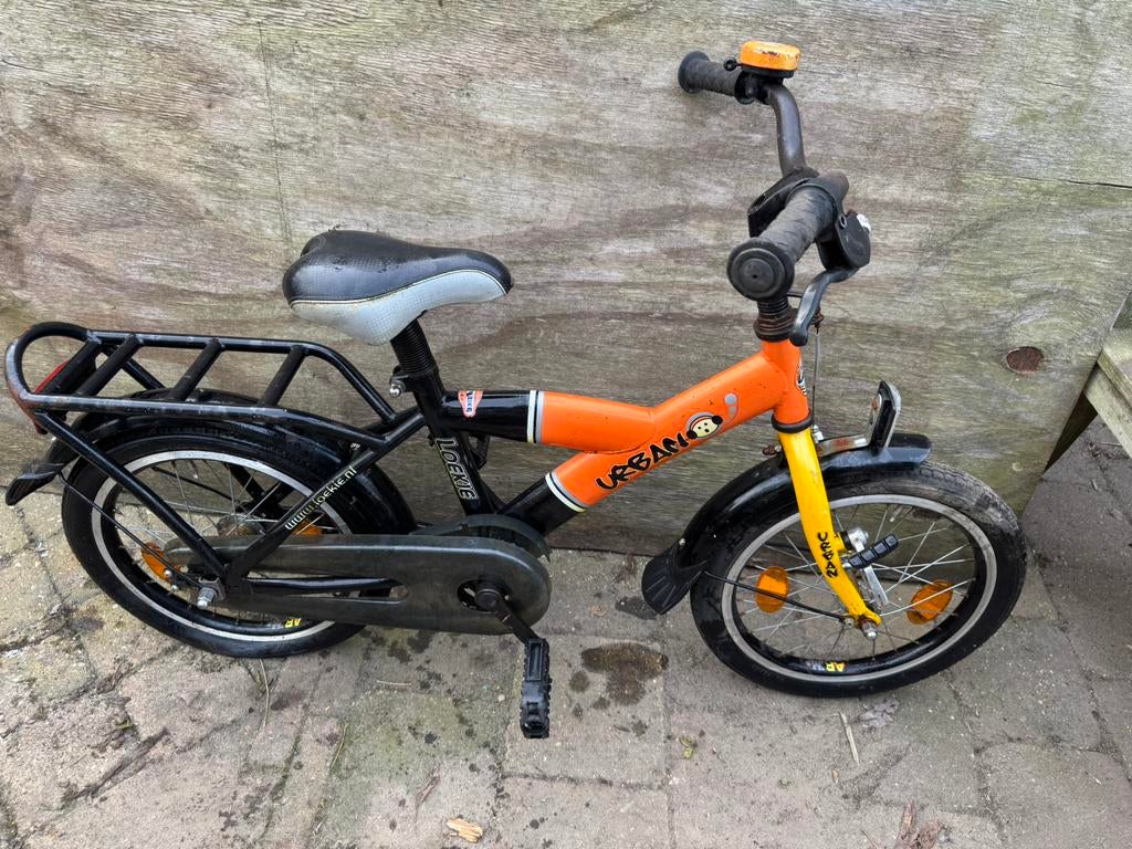 Kinderfiets loekie, Ophalen, Zo goed als nieuw, Minder dan 16 inch