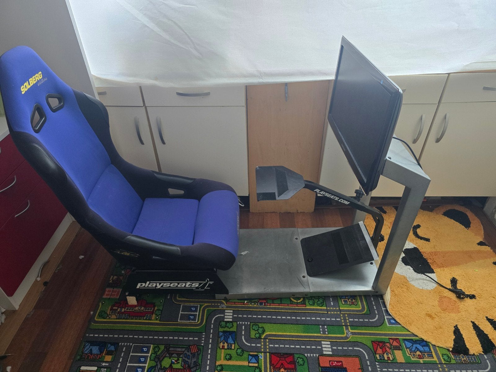 Playseat, Spelcomputers en Games, Spelcomputers | Sony PlayStation Consoles | Accessoires, Ophalen, Zo goed als nieuw, Playseat of Racestoel