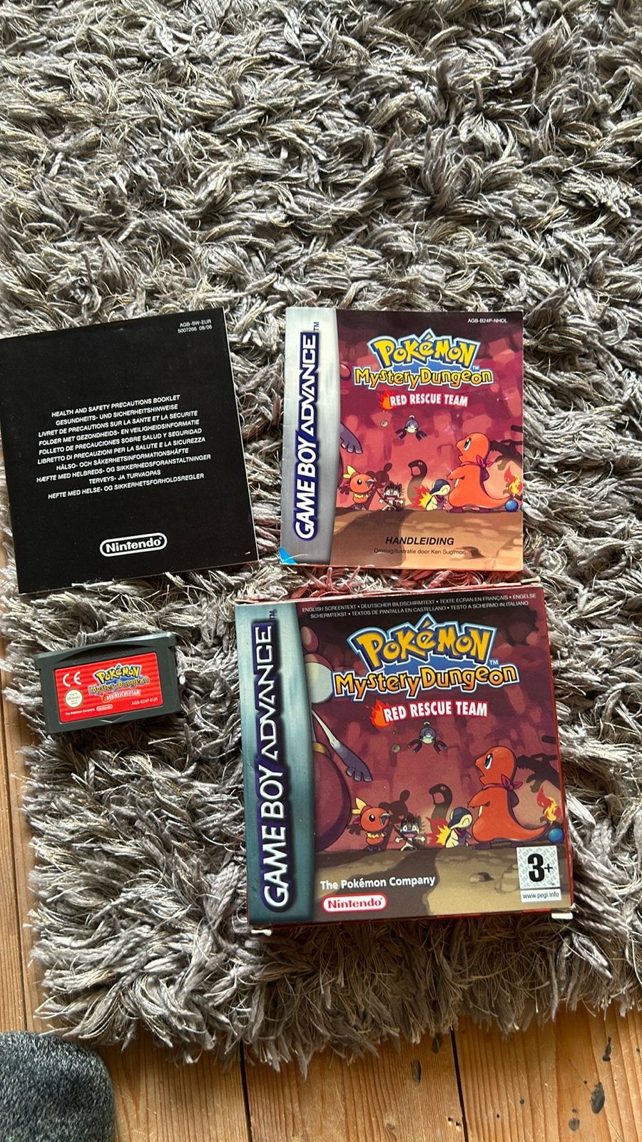 Pokémon Mystery Dungeon Red Rescue Team Game Boy Advance, 1 speler, Ophalen of Verzenden, Zo goed als nieuw, Role Playing Game (Rpg)