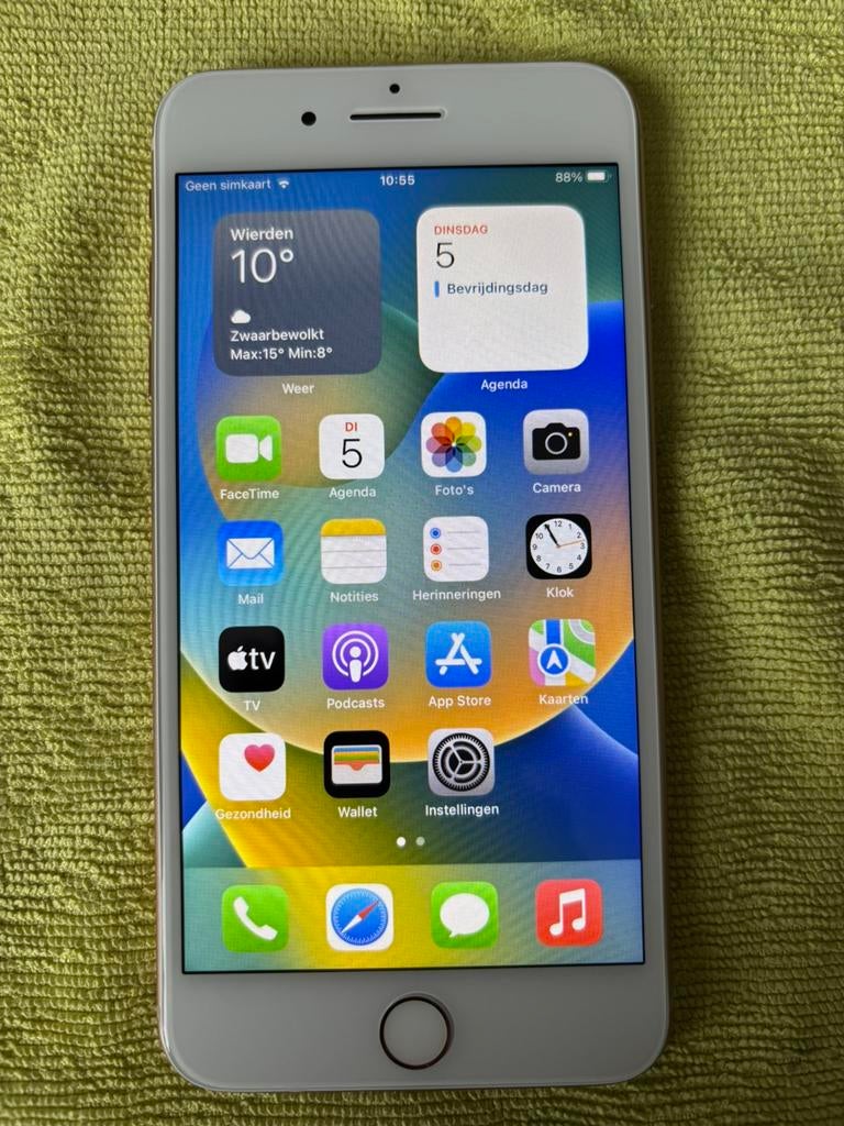 iPhone 8 plus 128GB, Telecommunicatie, Mobiele telefoons | Apple iPhone, IPhone 8 Plus, Ophalen of Verzenden, Zonder simlock, Goud