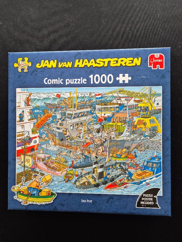 Legpuzzel Jan van Haasteren Zeehaven