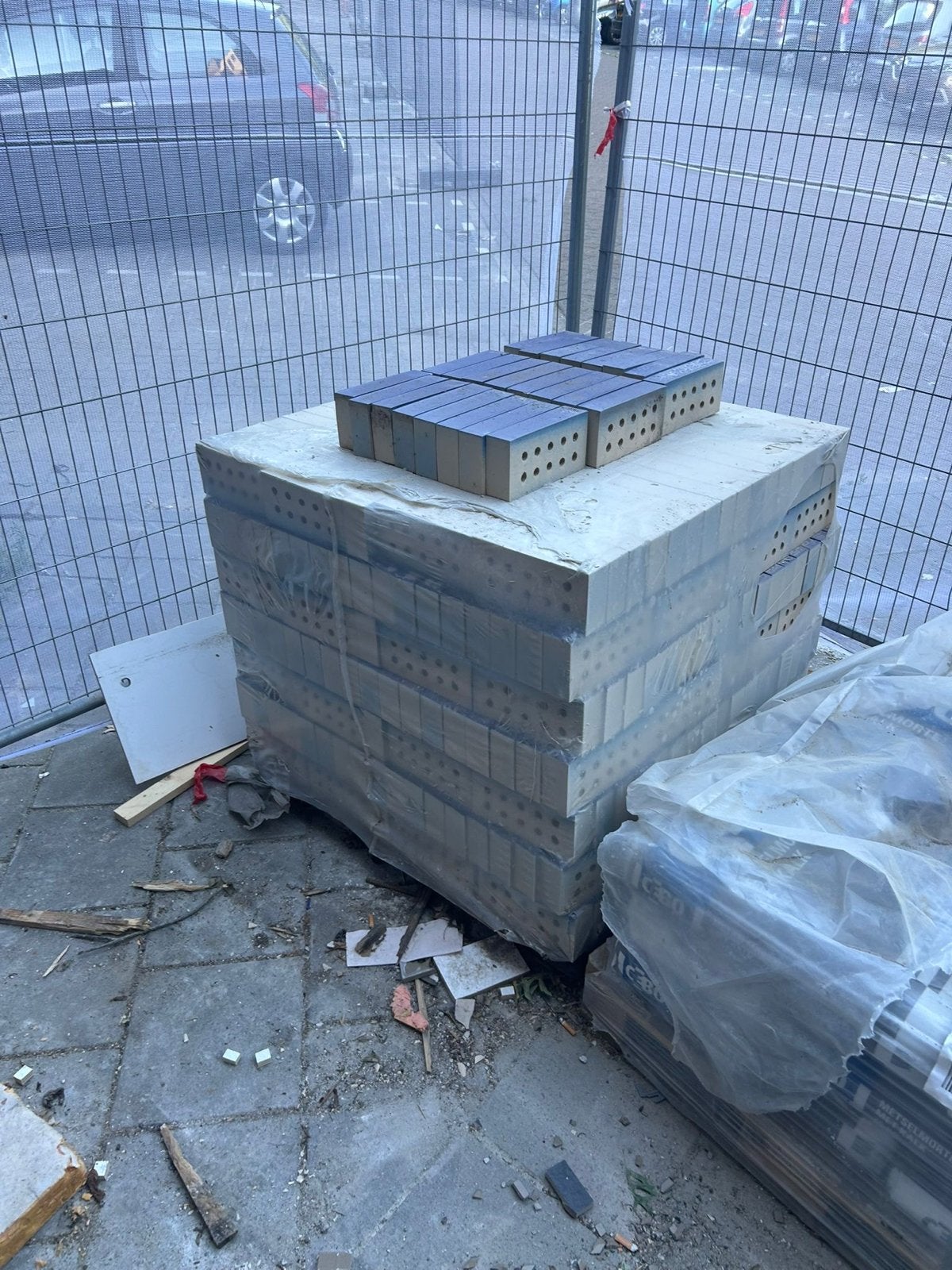 Geglazuurde bakstenen - Pallet 1000 stuks, Ophalen, Nieuw, Bakstenen