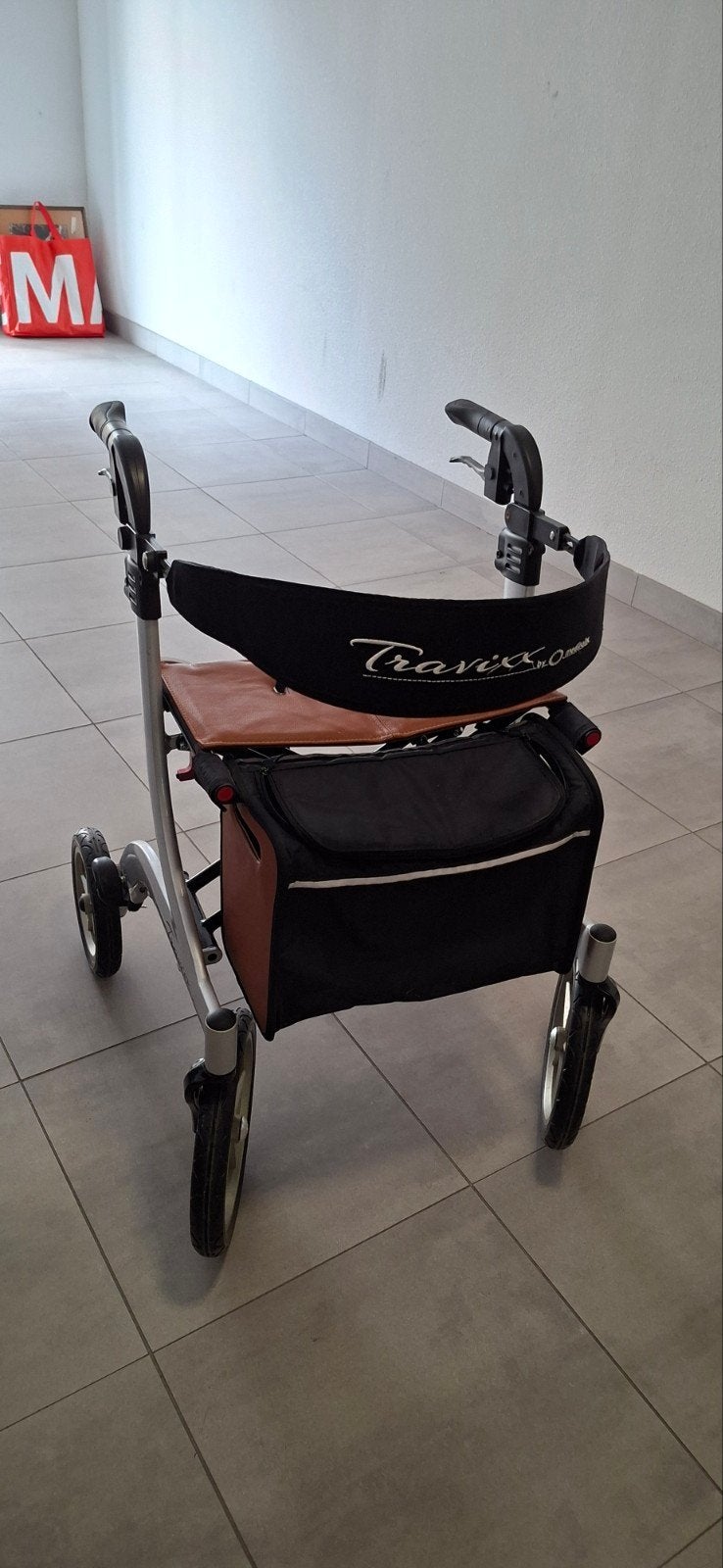 rollator travixx de luxe, Ophalen of Verzenden, Gebruikt