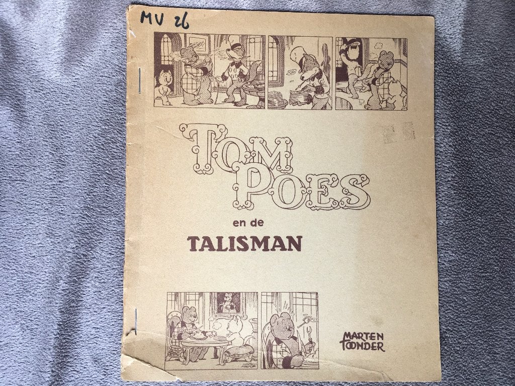 Tom Poes en de Talisman, Gelezen, Marten Toonder, Eén stripboek, Ophalen of Verzenden