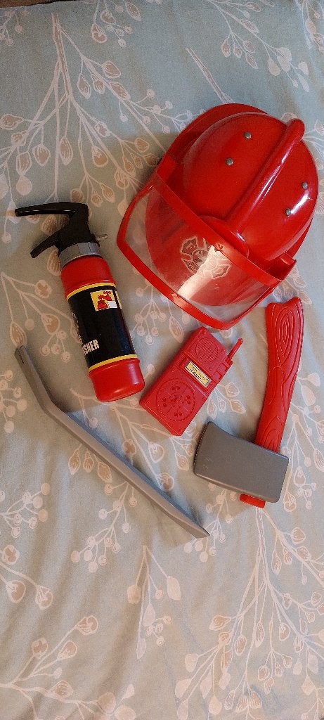 brandweer speel set, Kinderen en Baby's, Speelgoed | Overig, Ophalen of Verzenden, Zo goed als nieuw, Jongen of Meisje
