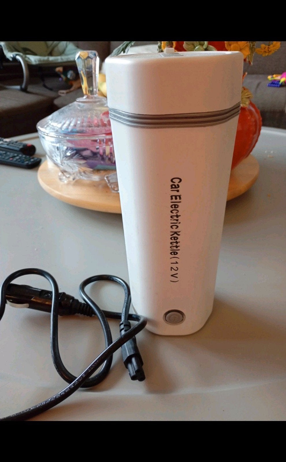 Waterkoker auto met plug 
Sigarettenaansteker, Ophalen of Verzenden, Gebruikt