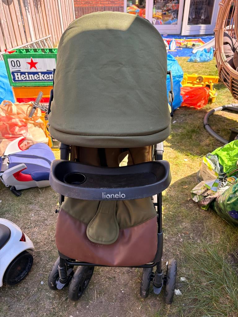 Lionelo Emma Plus Buggy en Kinderwagen, Ophalen, Gebruikt, Overige merken, Verstelbare rugleuning