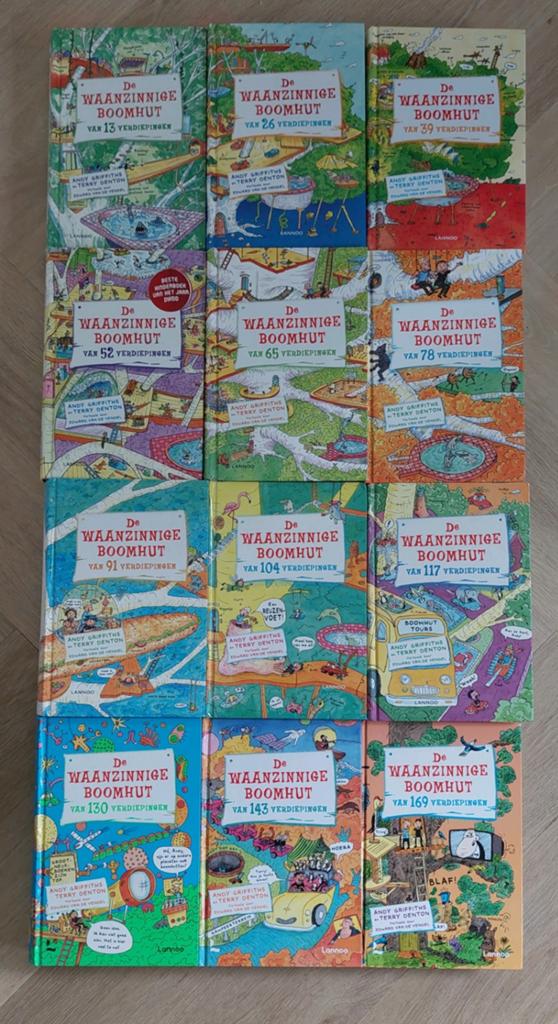 De waanzinnige boomhut deel 1 t/m 11 en deel 13, Boeken, Kinderboeken | Jeugd | 10 tot 12 jaar, Ophalen of Verzenden, Zo goed als nieuw