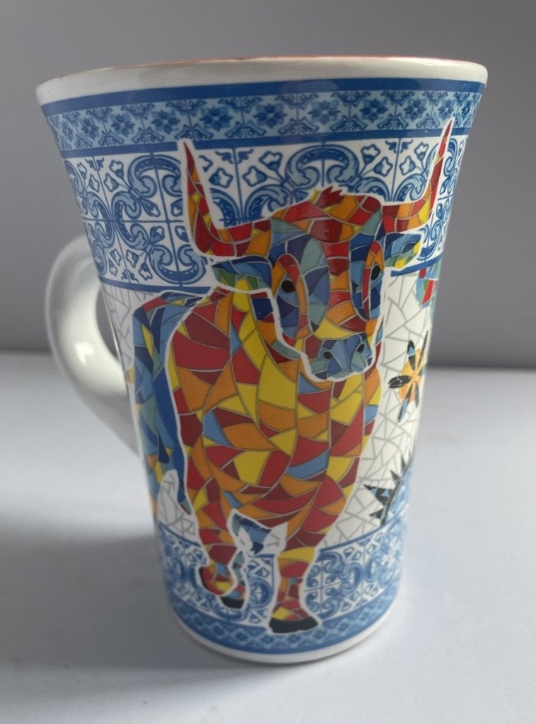 Mok stier (prijs incl. verzendkosten), Gebruikt, Verzenden, Keramiek, Mok