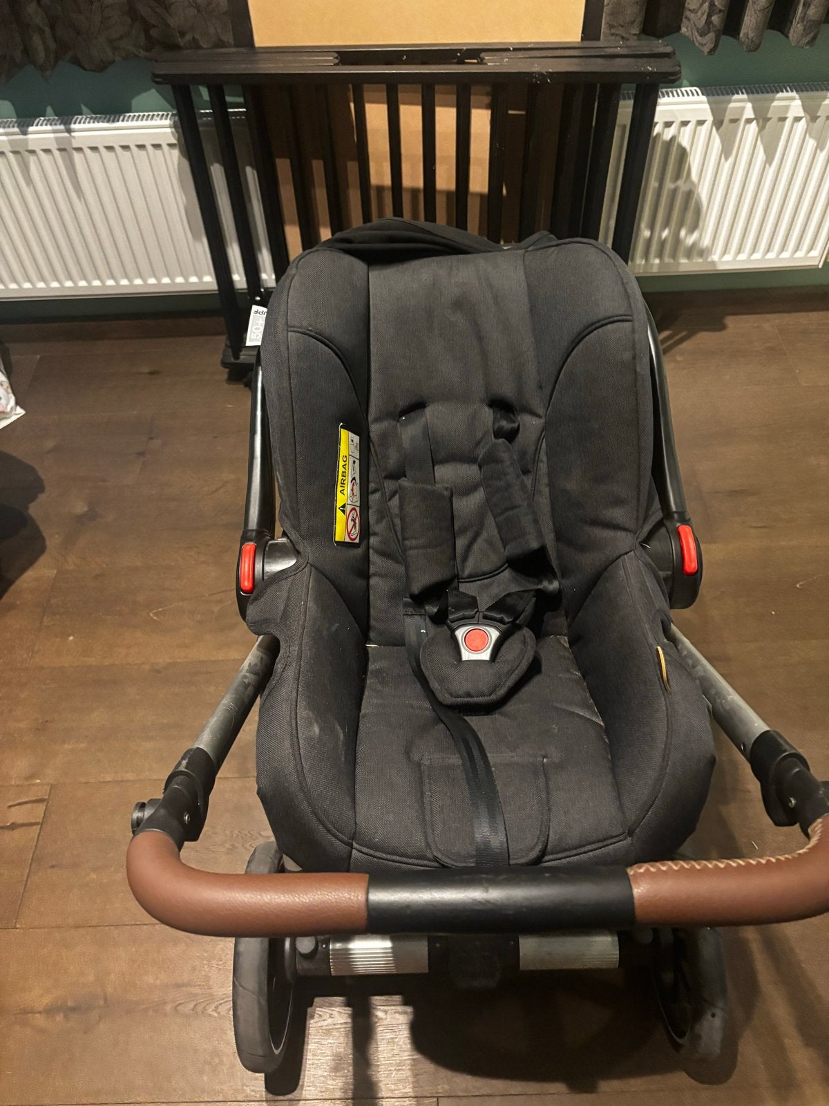 ABC Design Salsa 4 Air Combiwagen met autostoeltje, Luchtbanden, Zo goed als nieuw, Combiwagen, Ophalen