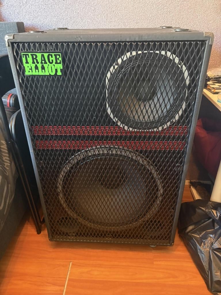 Trace Elliot 1818X Bass Cabinet - Vintage 18" + 10" Monster!, Muziek en Instrumenten, Versterkers | Bas en Gitaar, Ophalen, Gebruikt