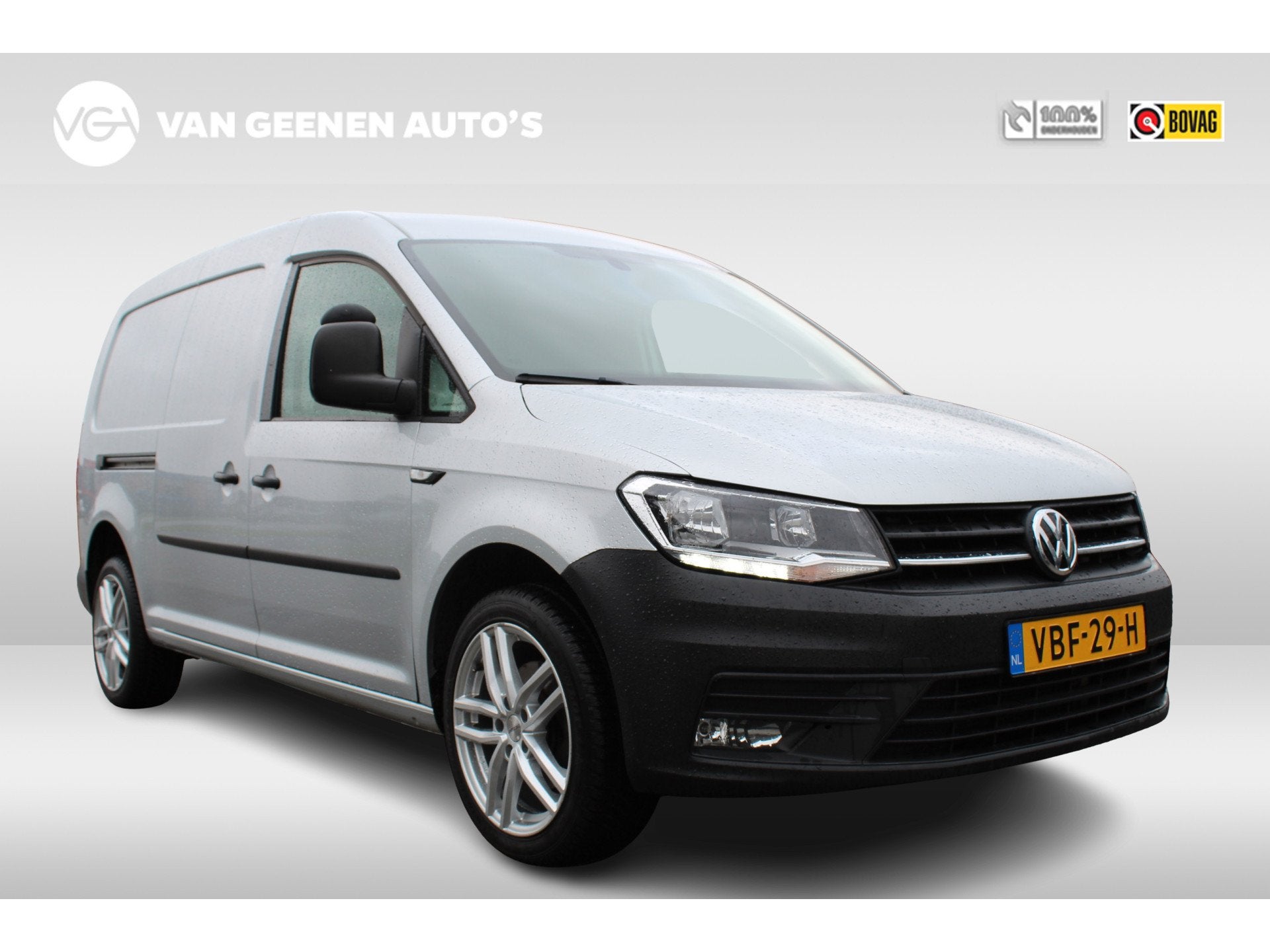 Volkswagen Caddy 2.0 TDI L2H1 Automaat BMT Maxi Exclusive Ed, Auto's, Stof, Gebruikt, 4 cilinders, Volkswagen