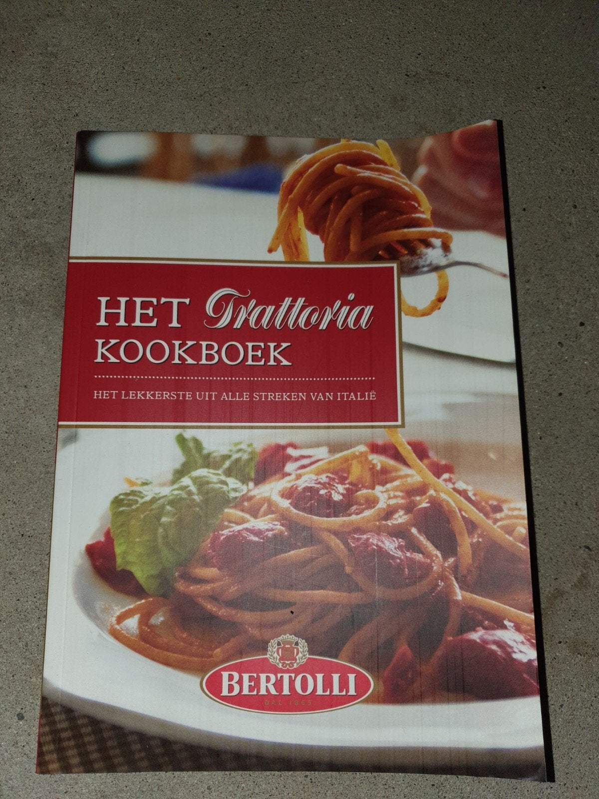 Het Trattoria kookboek met Italiaanse gerechten!, Ophalen of Verzenden, Nieuw, Italië