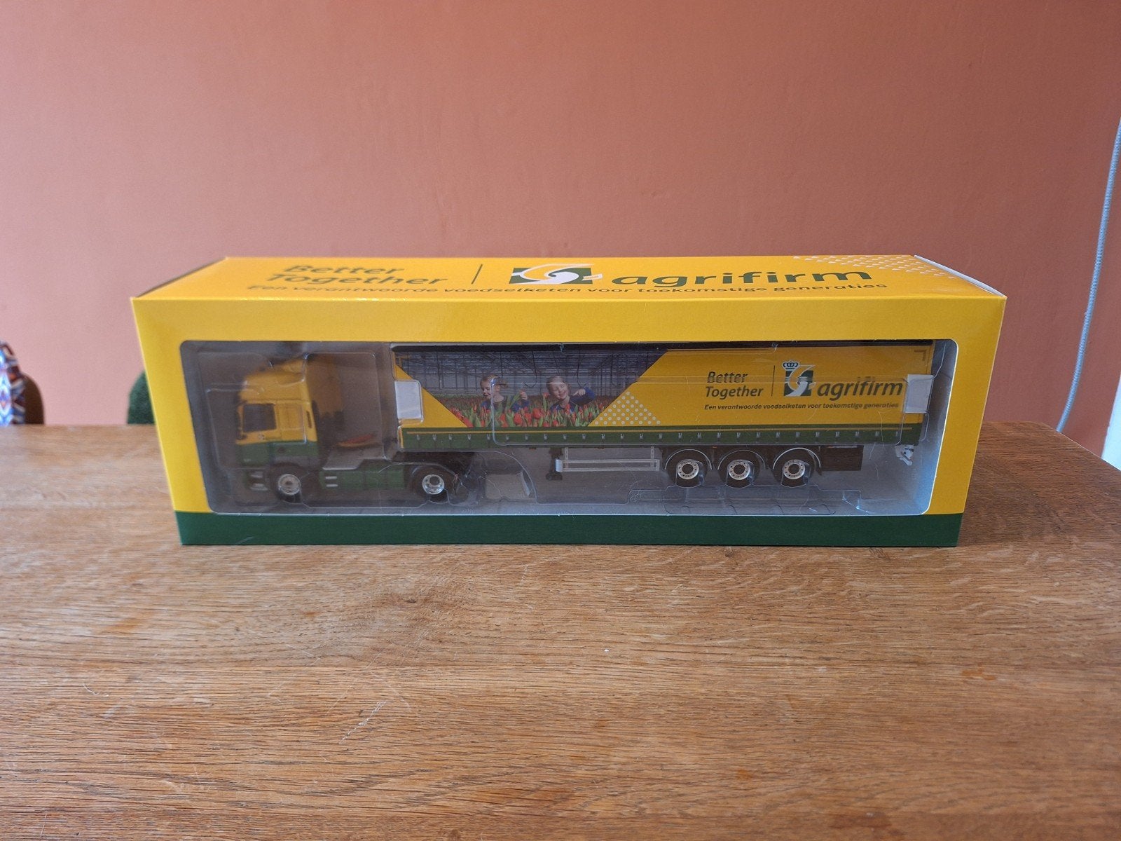 Agrifirm DAF CF 1:50 WSI Models, Hobby en Vrije tijd, Modelauto's | 1:50, Ophalen of Verzenden, Nieuw, Bus of Vrachtwagen, Wsi