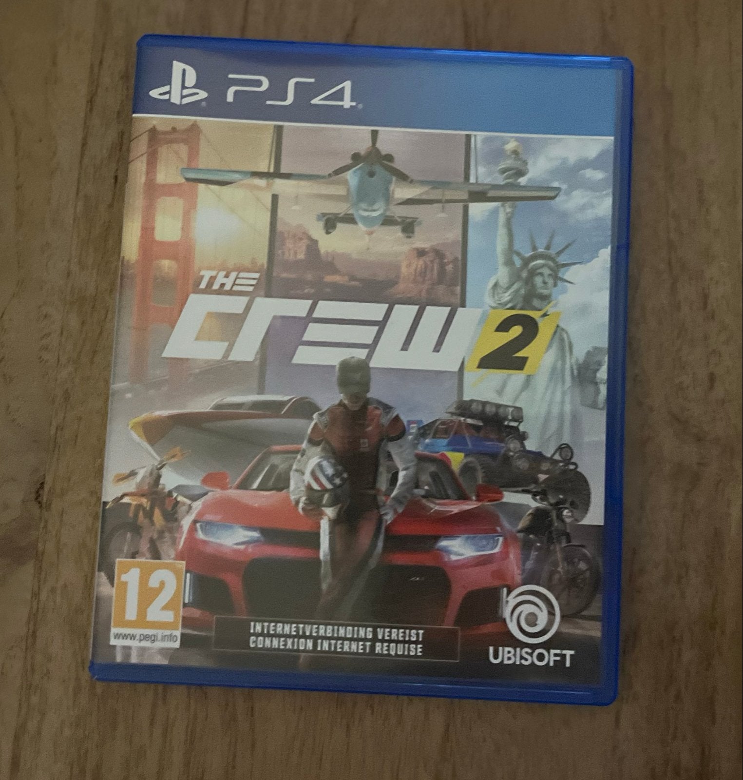 The Crew 2 PS4 - Racegame met open wereld, Online, 1 speler, Racen en Vliegen, Ophalen of Verzenden