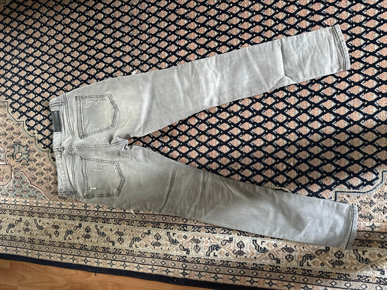 Amicci Jeans Maat 28 - Grijs, Kleding | Heren, Spijkerbroeken en Jeans, Ophalen of Verzenden, Gedragen, Grijs, W32 (confectie 46) of kleiner
