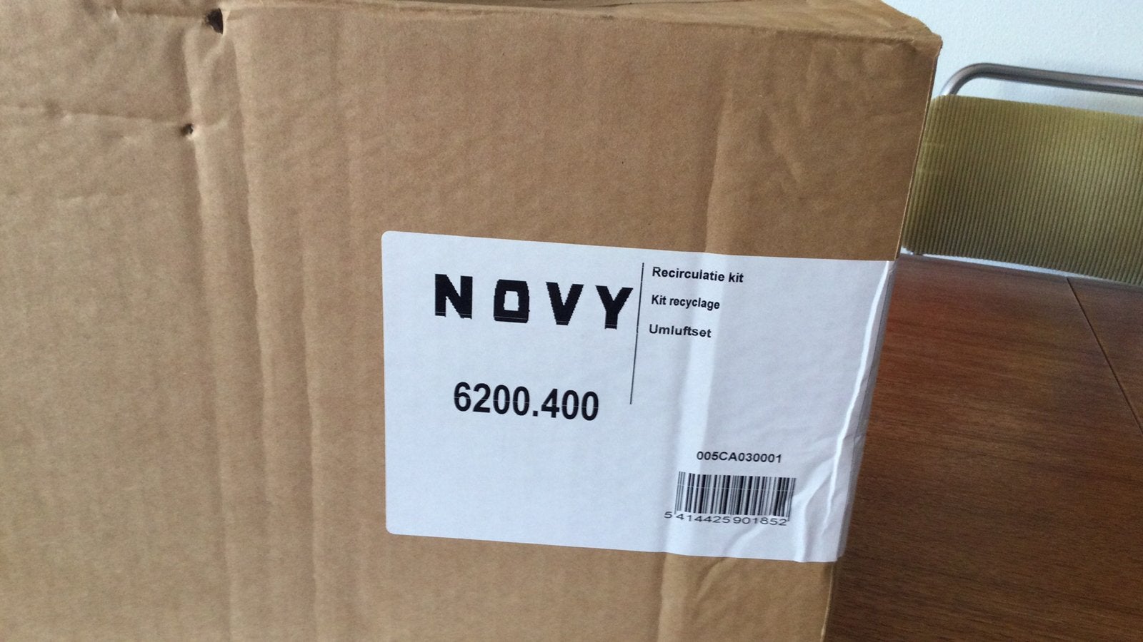 Novy salsa  recirculatie kit nieuw in doos, Wandschouwkap, Nieuw, Ophalen of Verzenden, Recirculatie
