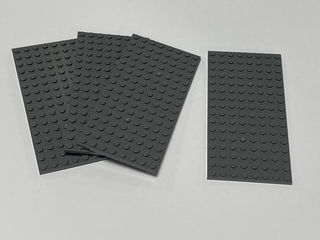 Partij 4x nieuwe 8x16 lego platen in diverse kleuren, Overige thema's, Lego, Nieuw, Ophalen of Verzenden