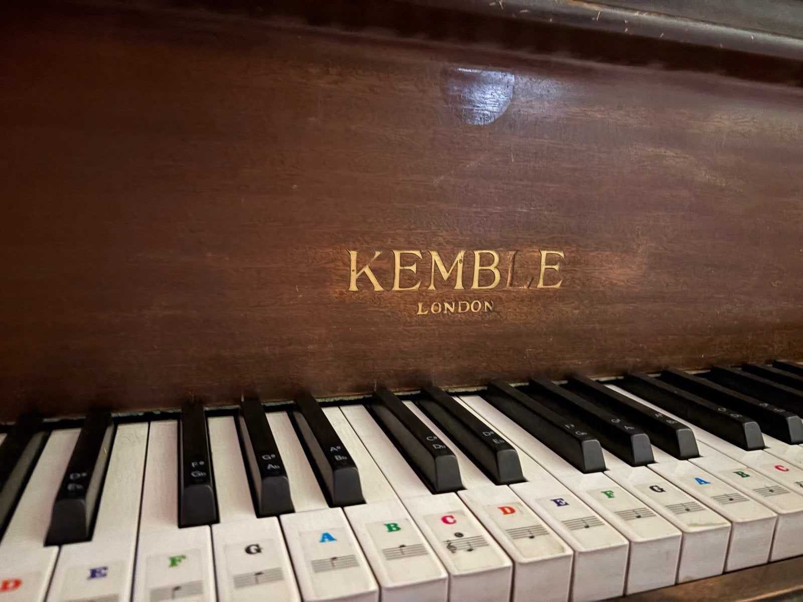 Kemble Piano - Vleugel, Ophalen, Gebruikt, Bruin, Piano