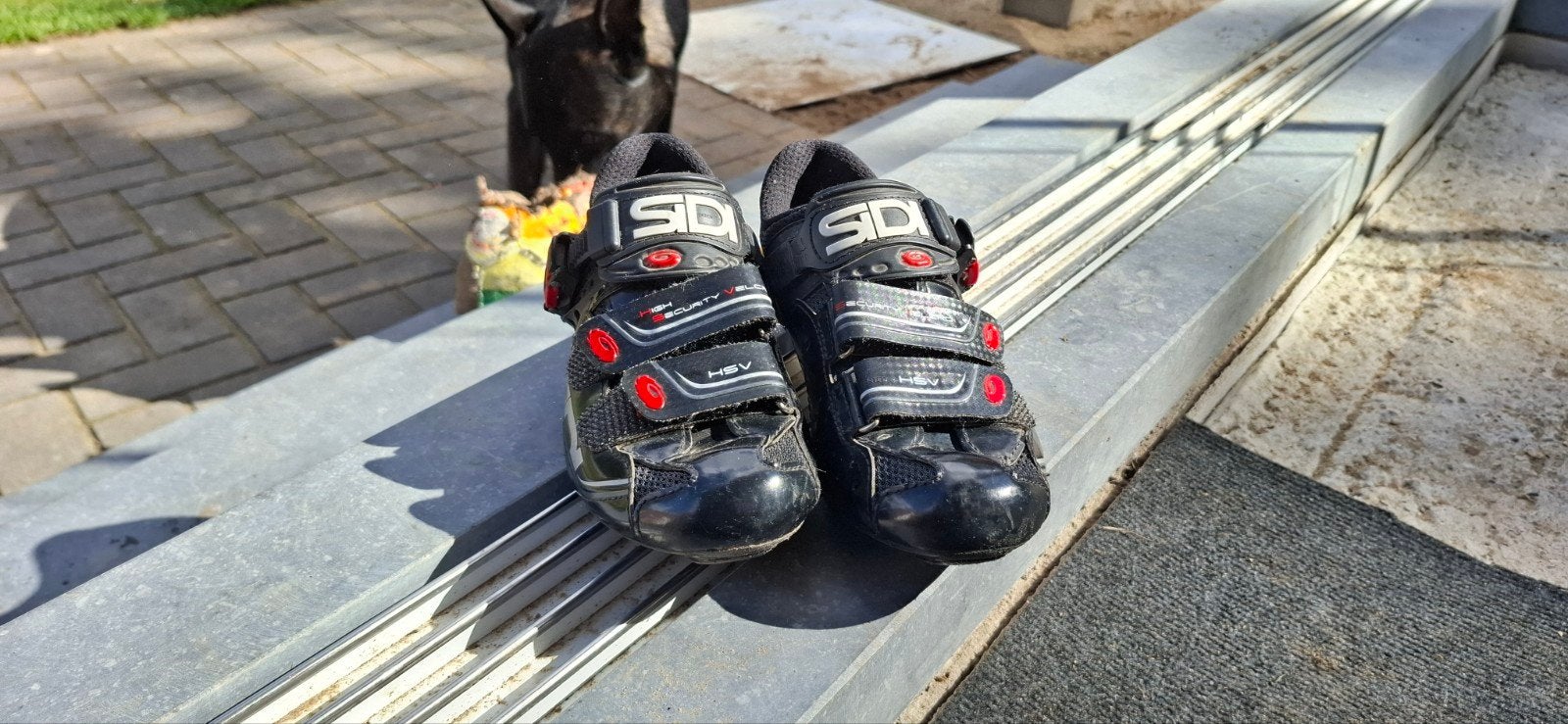 Sidi Wielrenschoenen Maat 36 - Zwart/Rood, Sport en Fitness, Ophalen of Verzenden, Gebruikt, Kleding
