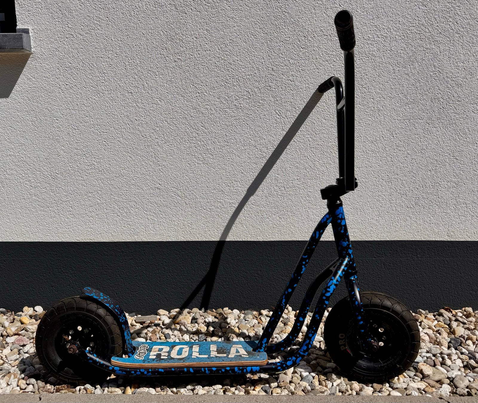 Rocker Rolla Big Wheel Blue Splatter Step, Ophalen, Zo goed als nieuw, Gewone step