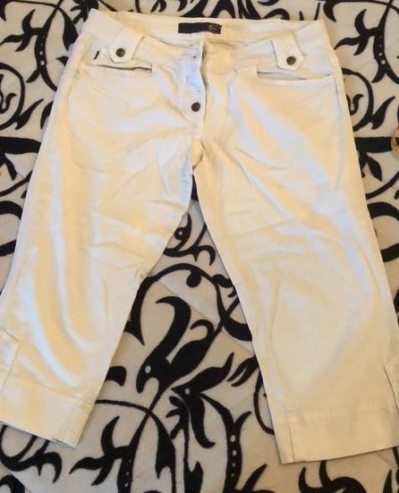 Pantalon van  Roberto Cavalli maat 38NL (44IT.), Kleding | Dames, Maat 38/40 (M), Wit, Ophalen of Verzenden, Zo goed als nieuw