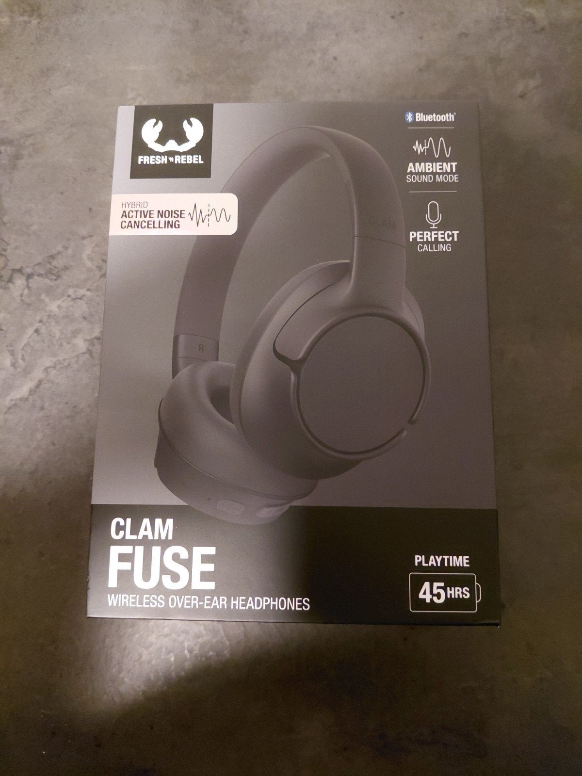Fresh 'n Rebel Clam Fuse Draadloze Over-ear Koptelefoon, Audio, Tv en Foto, Fresh 'n Rebel, Nieuw, Ophalen of Verzenden, Transparantiemodus