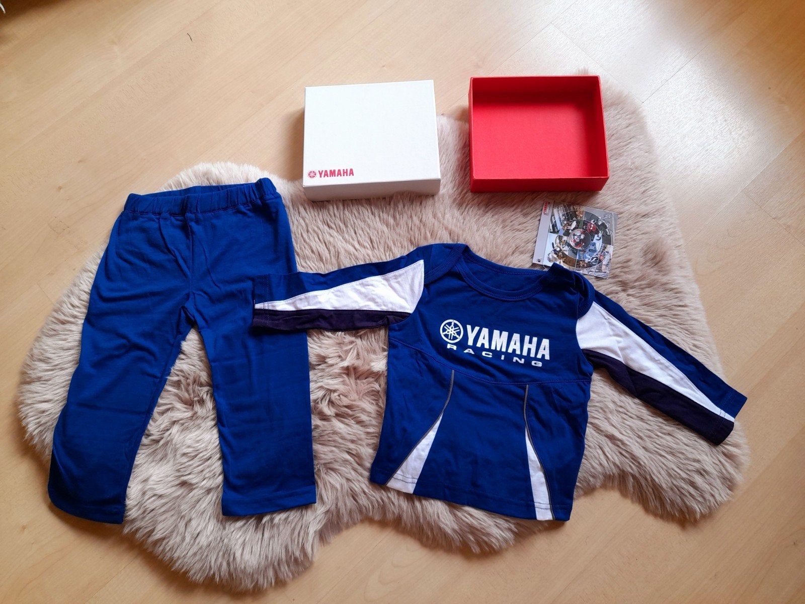 gloednieuwe yamaha baby geschenk set, Motoren, Ophalen of Verzenden, Nieuw met kaartje, Handschoenen
