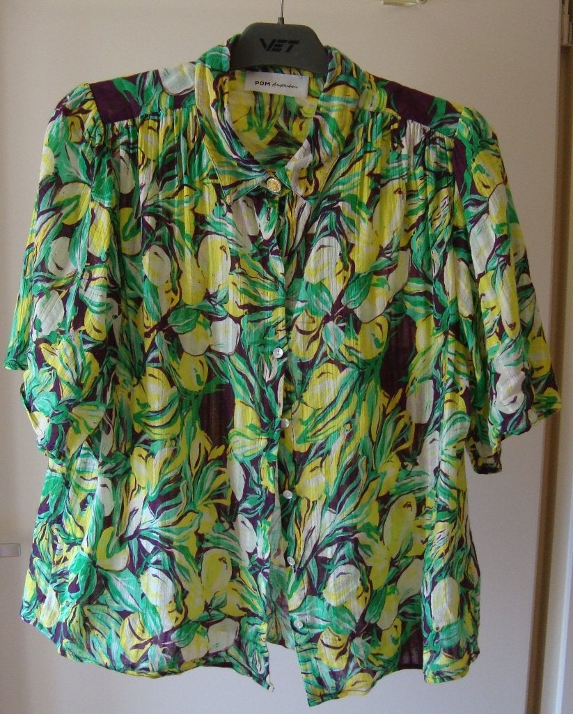 POM blouse maat 42, Meerkleurig, Maat 42/44 (L), Ophalen of Verzenden, Zo goed als nieuw