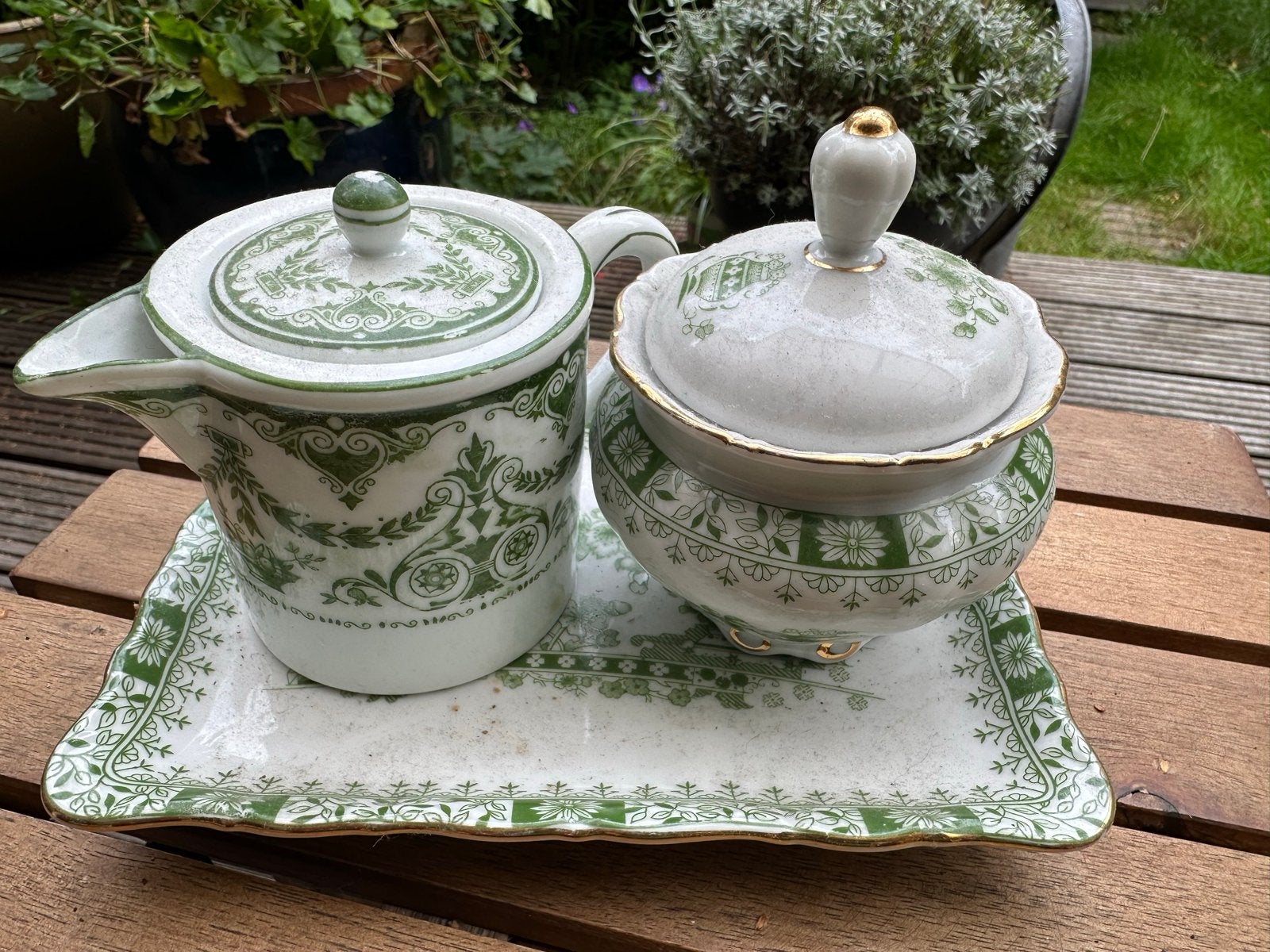 Vintage Seltmann Weiden Bavaria Melk en Suiker Set, Antiek en Kunst, Ophalen of Verzenden