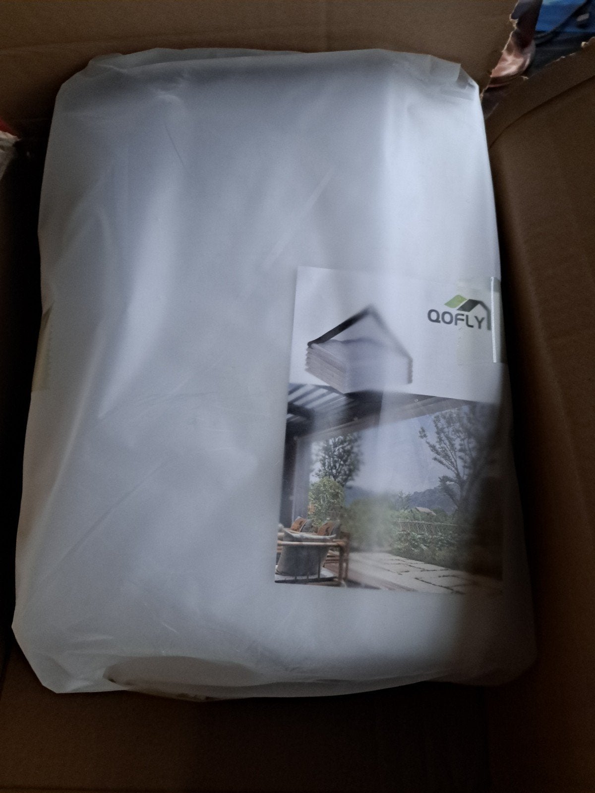 overkapping doorzichtig kleed, Ophalen, Nieuw, Veranda