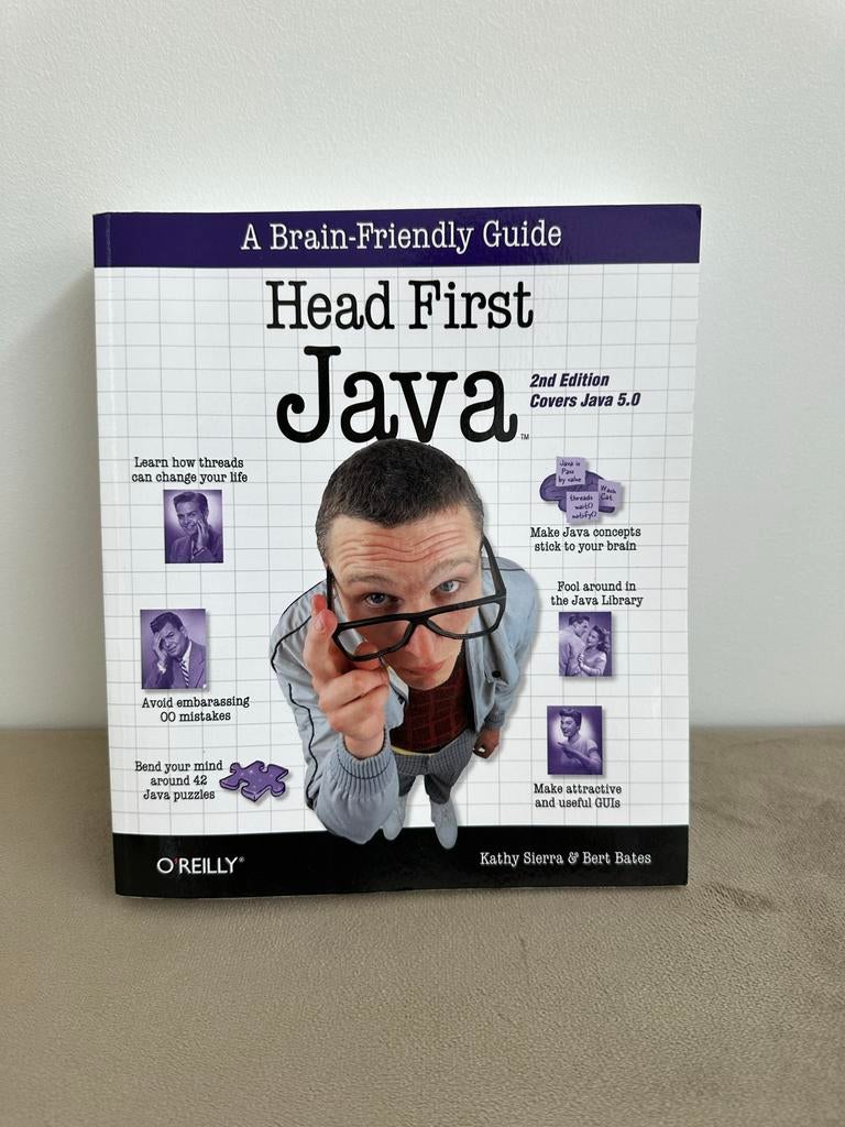 Head First Java - 2nd Edition (O'Reilly), Boeken, Informatica en Computer, Zo goed als nieuw, Programmeertaal of Theorie, Ophalen of Verzenden