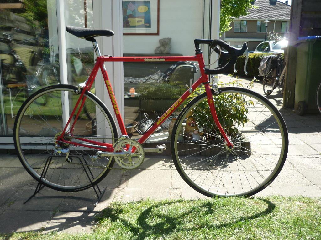 Batavus champion racing line classic steel 59 cm, 28 inch, Gebruikt, Staal, Velgrem