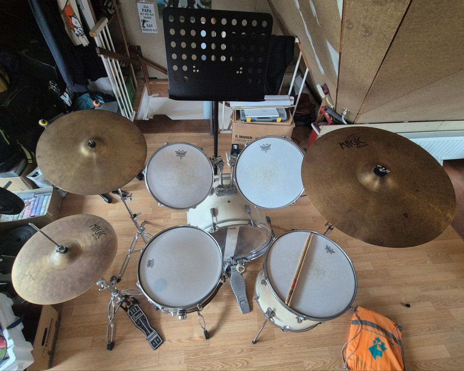 Remo drumstel, Ophalen, Overige merken