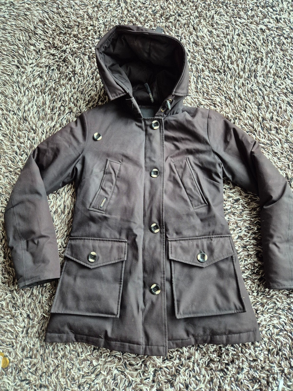 air force winterjas maat S zwart, Airforce, Zwart, Ophalen of Verzenden, Maat 36 (S)